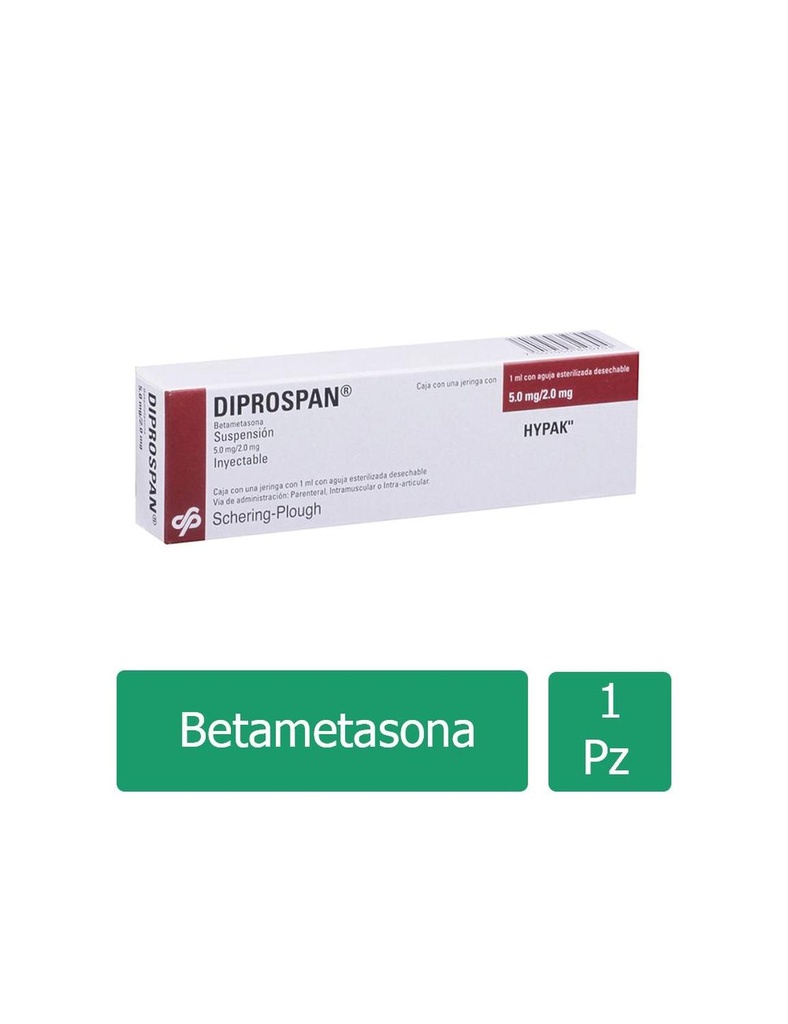 Diprospan Hipak Jeringa Desechable 1 Ml 