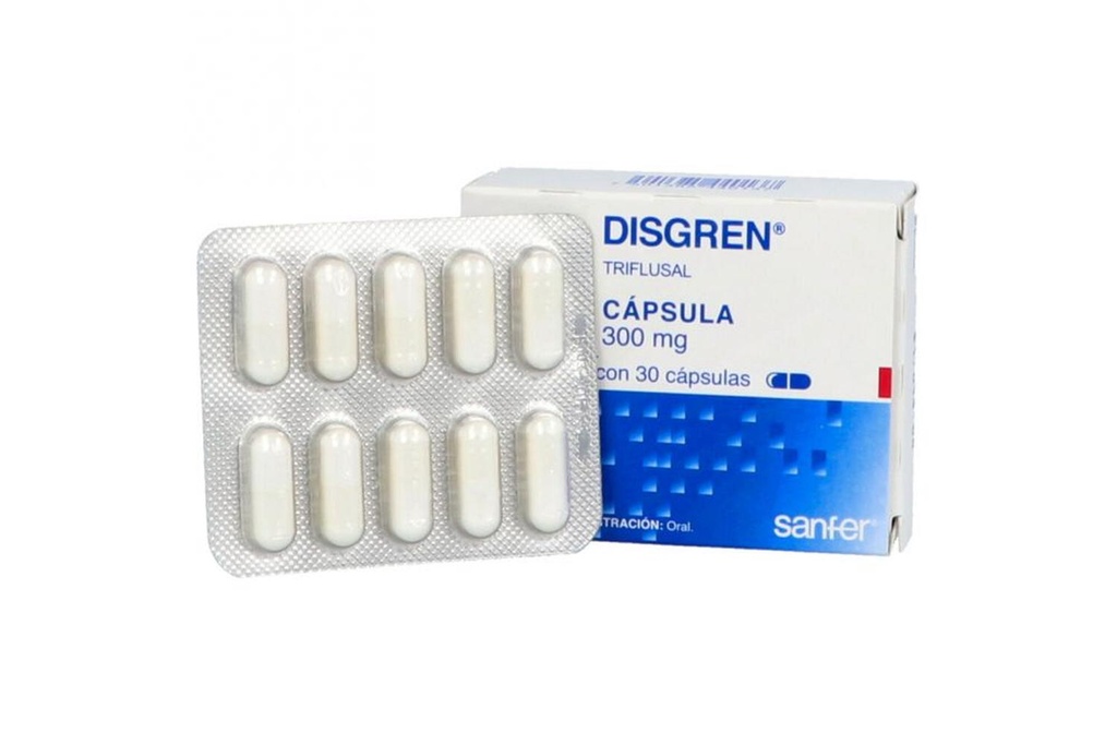 [7501385440137] Disgren 300 Mg 30 Cápsulas 