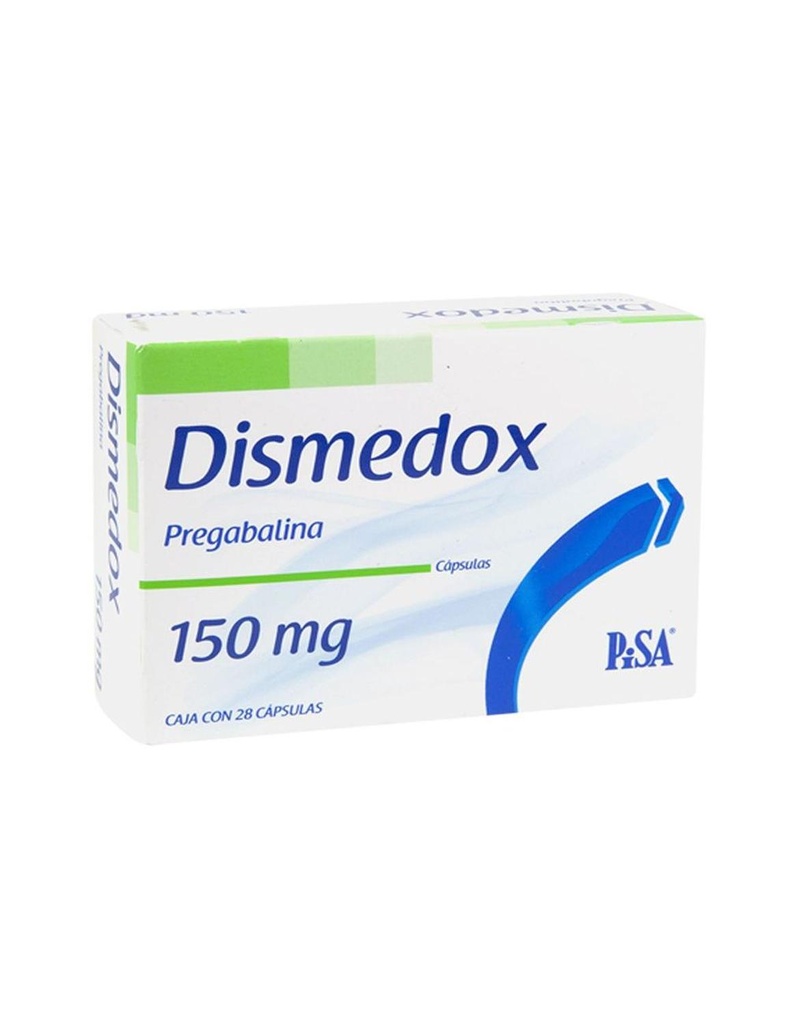 Dismedox 150 Mg 28 Cápsulas 