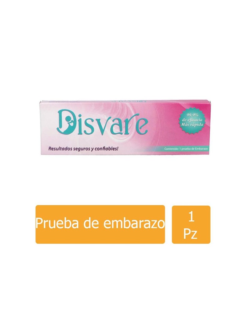Prueba Embarazo Disvare 