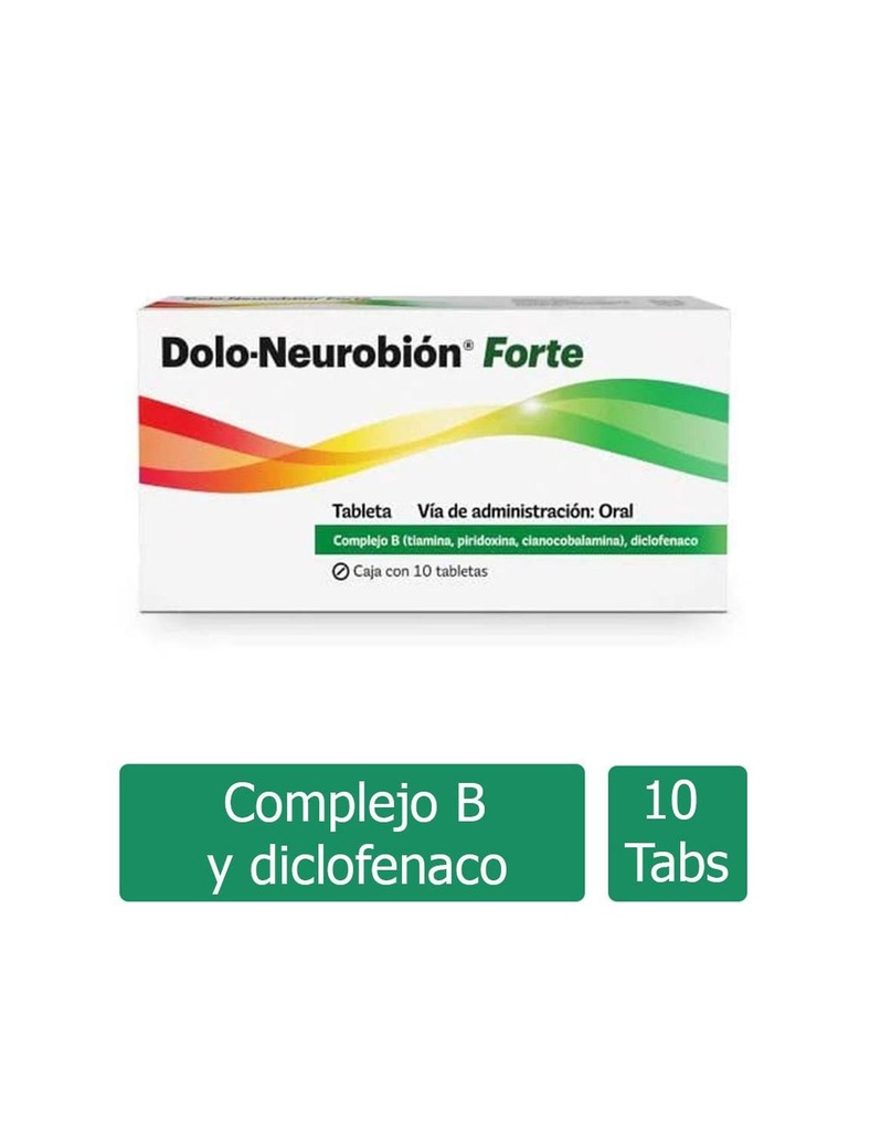 Dolo-Neurobión Forte 10 Tabletas 