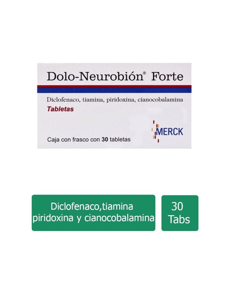 Dolo-Neurobión Forte 30 Grageas 