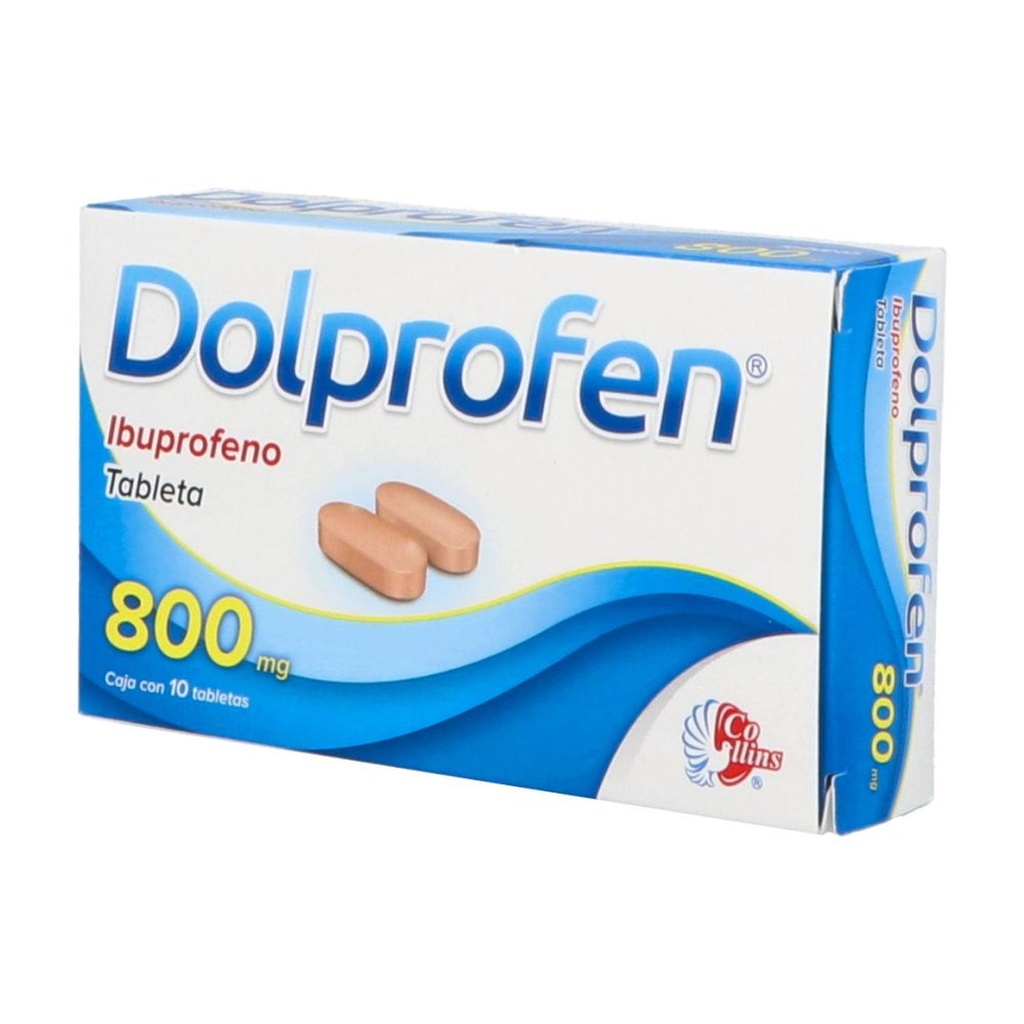 Dolprofen 800 Mg 10 Tabletas