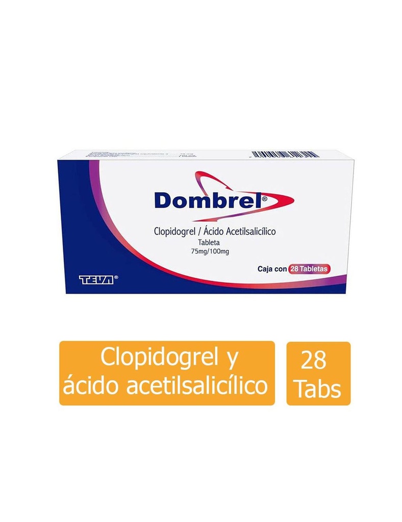 [7501559612315] Dombrel 75/100 Mg 28 Tabletas 
