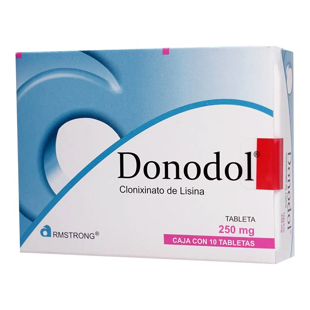 Donodol 250 Mg 10 Tabletas 