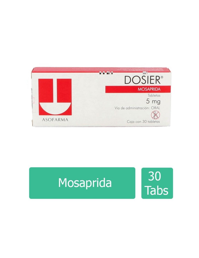 [7501871721023] Dosier 5 Mg 30 Comprimidos 