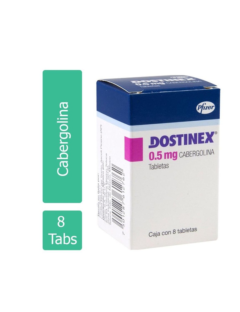 Dostinex 0.5 Mg 8 Tabletas 