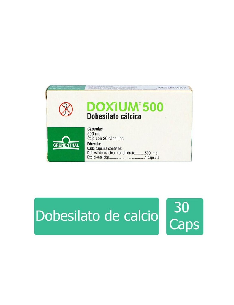 Doxium  500 Mg 30 Cápsulas