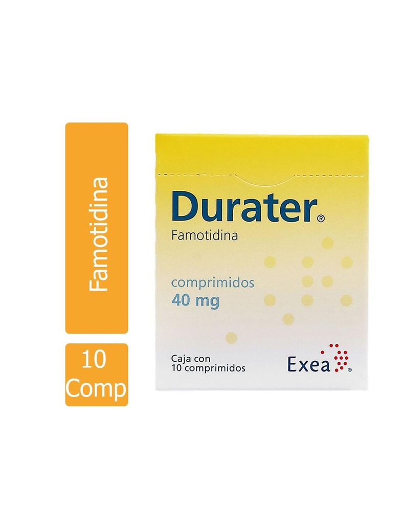 Durater 40 Mg 10 Comprimidos 