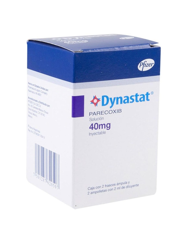 Dynastat 40 Mg 2 Frasco Ámpula 2 Ml 
