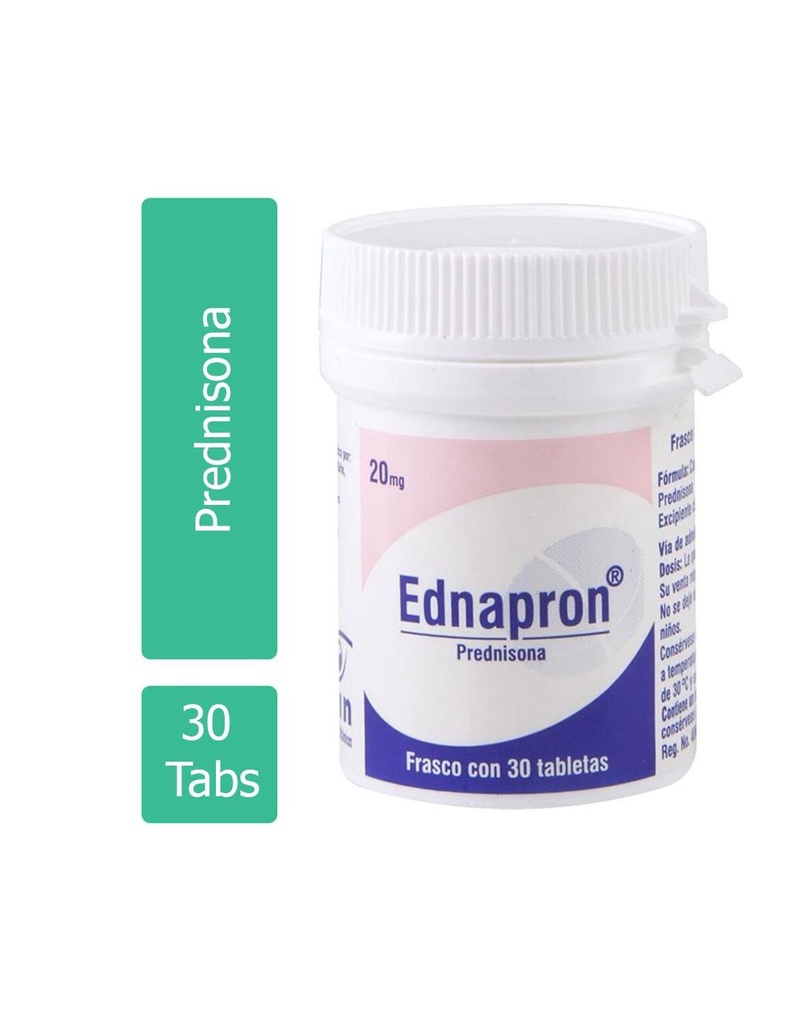 Ednapron 20 Mg 30 Tabletas 