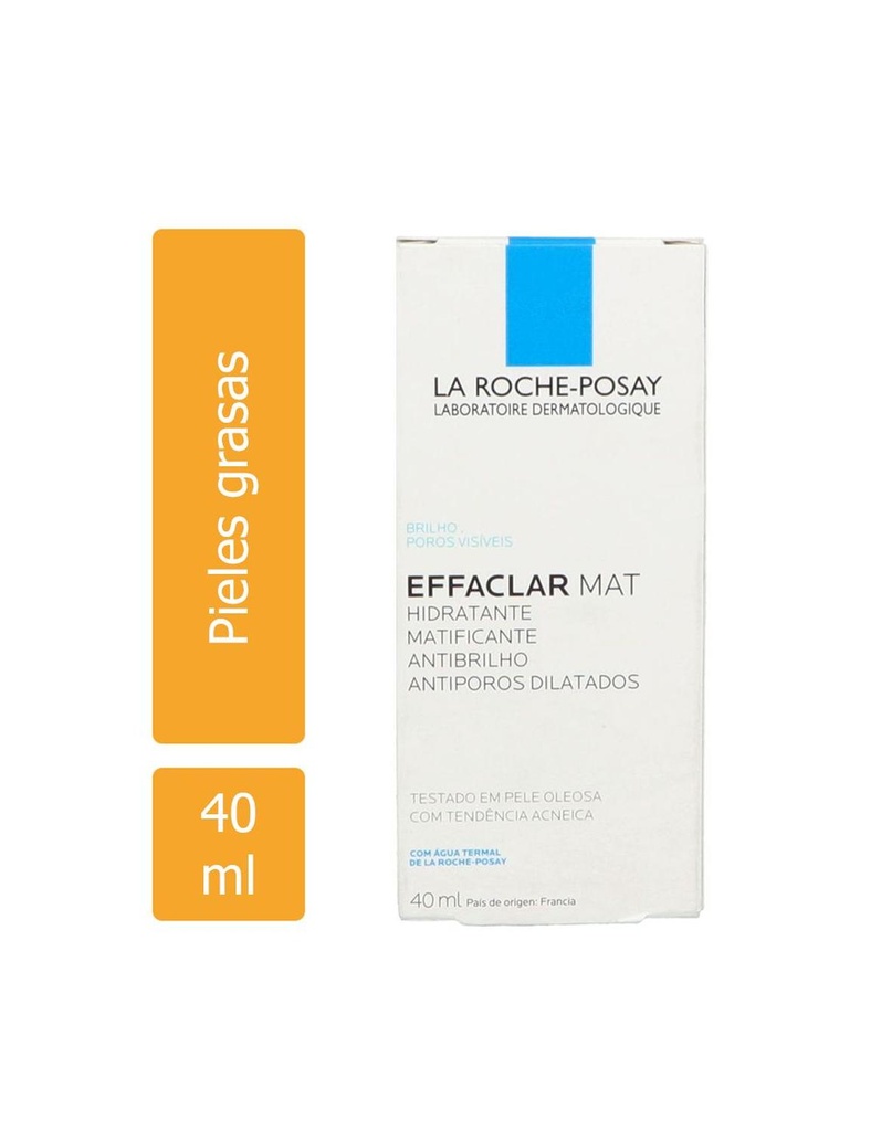 Crema Effaclar Mat Hidratante Sebo Reguladora 40 Ml 