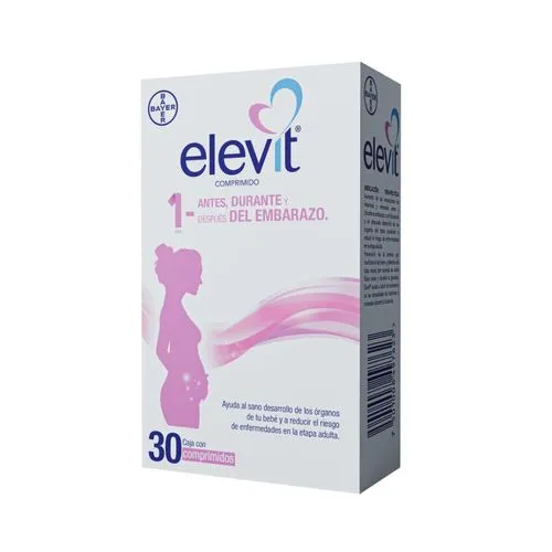 Elevit Caja Con 30 Comprimidos