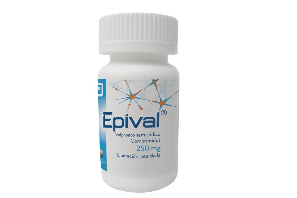 Epival 250 Mg 30 Comprimidos 