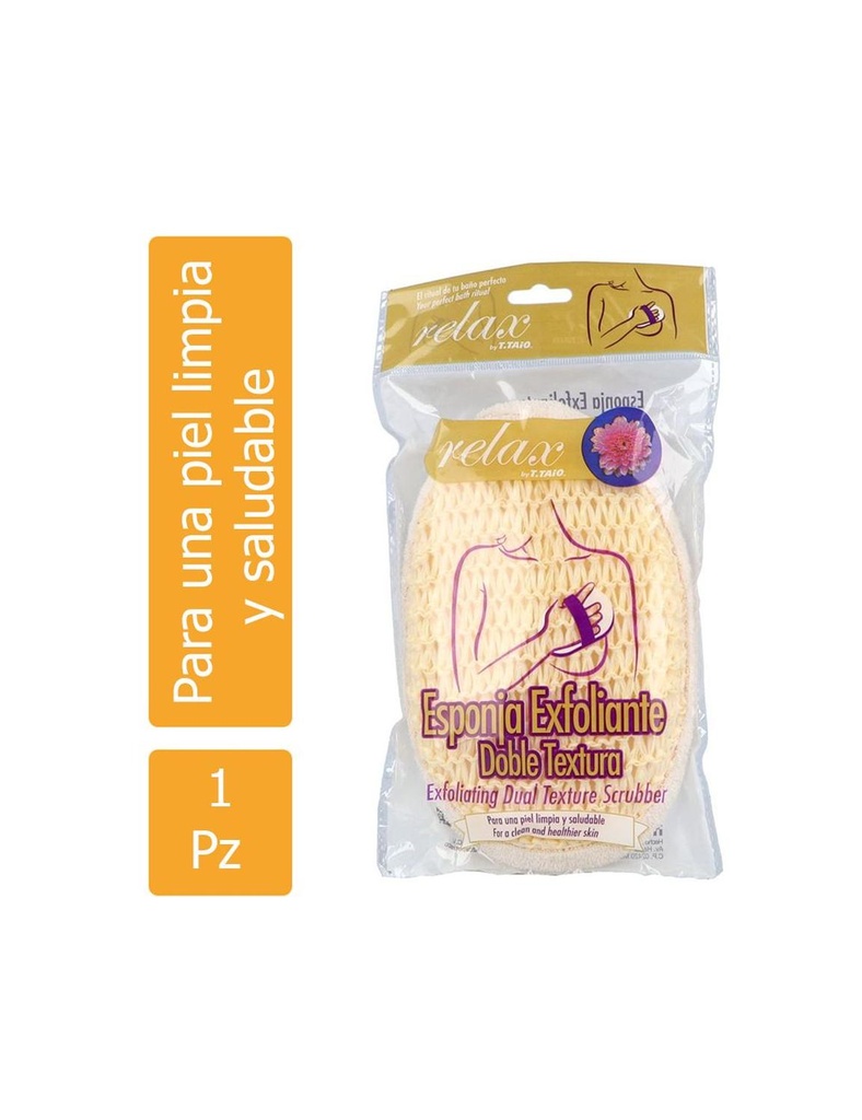 Esponja T.Taio Relax Natural Exfoliante 