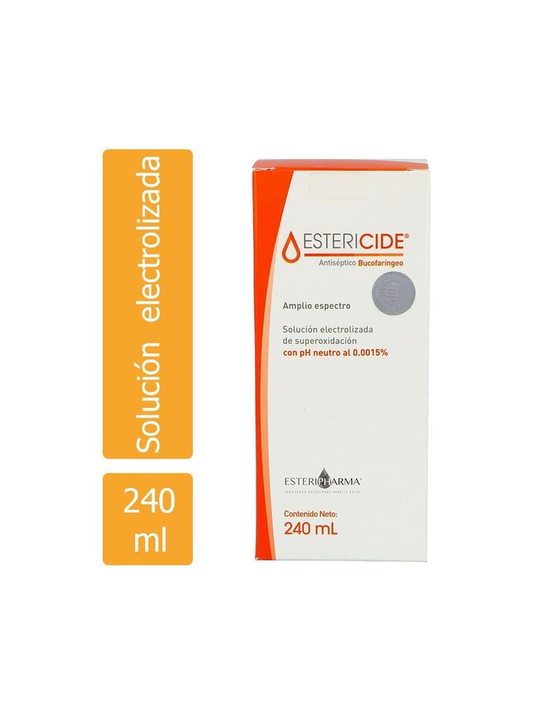 Estericide Bucofaringeo Solución240 Ml 