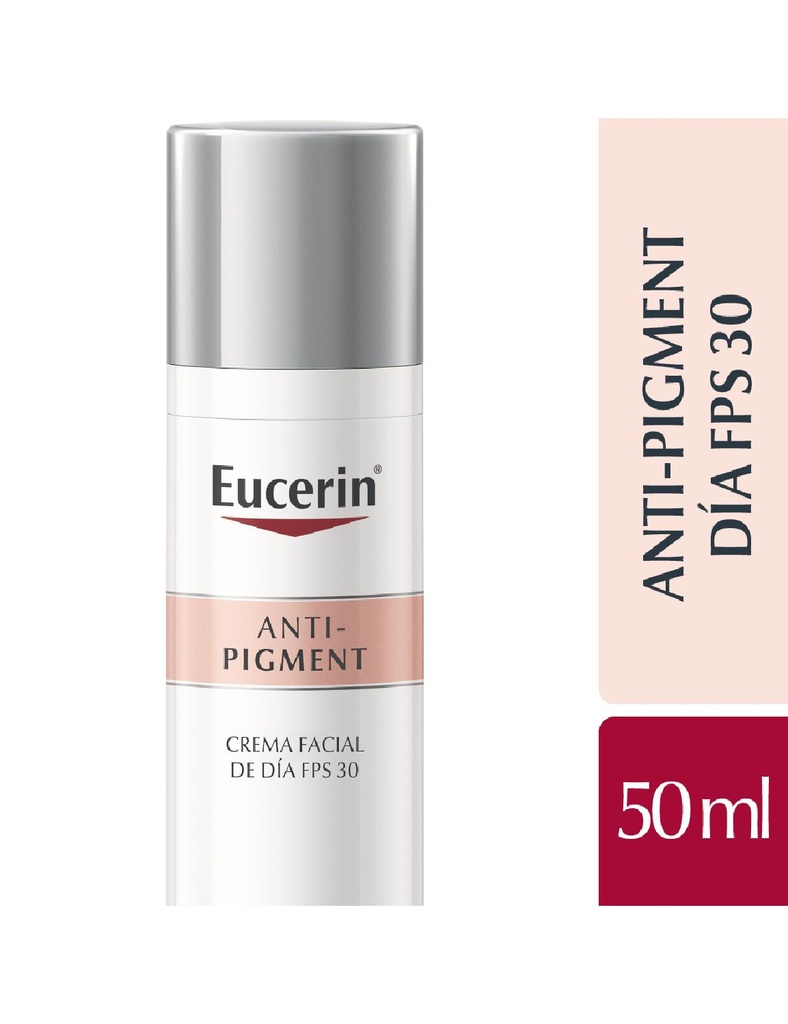 Crema Eucerin Facial Anti Pigment FPS30 Día 50 Ml 