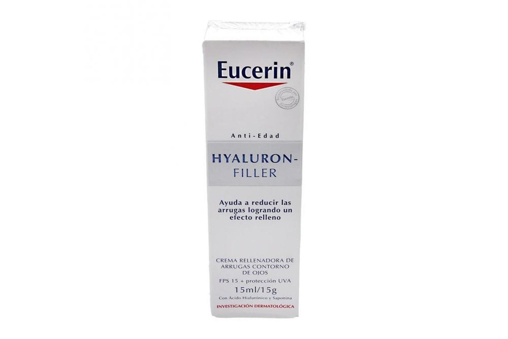 Crema Eucerin Hyaluron Filler Contorno De Ojos 15 Ml 
