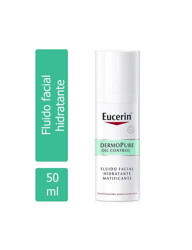 Fluido Eucerin Facial Hidratante Matificante 50 Ml 