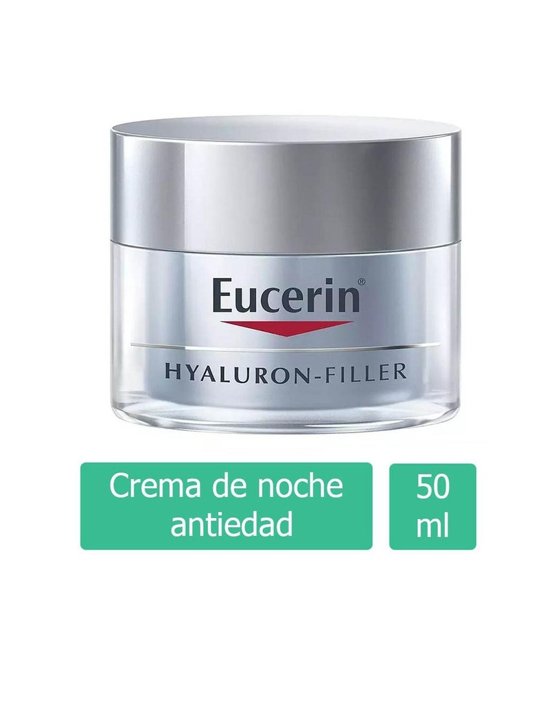 Eucerin Hyaluron-Filler Crema De Noche Antiedad Frasco Con 50 Ml