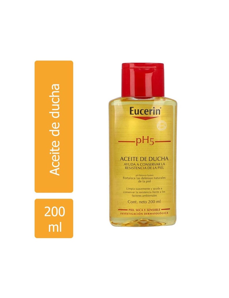 Gel Eucerin PH5 Lipid Baño 200 Ml 