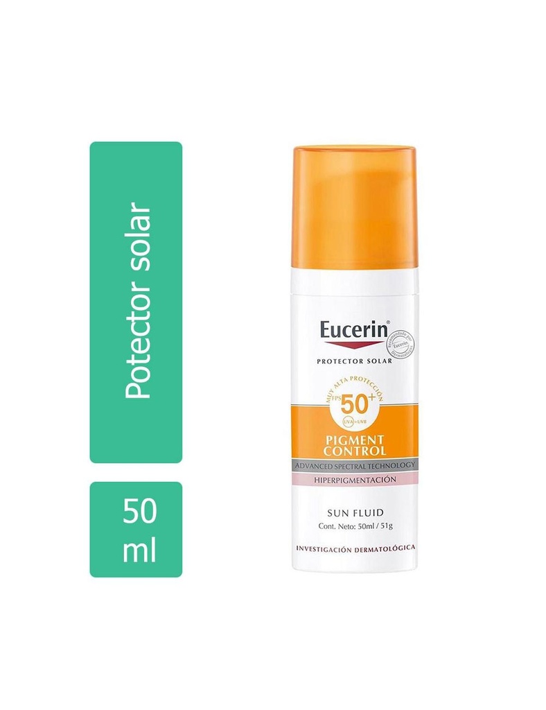 Crema Eucerin Pigment Control FPS50+ 50 Ml 