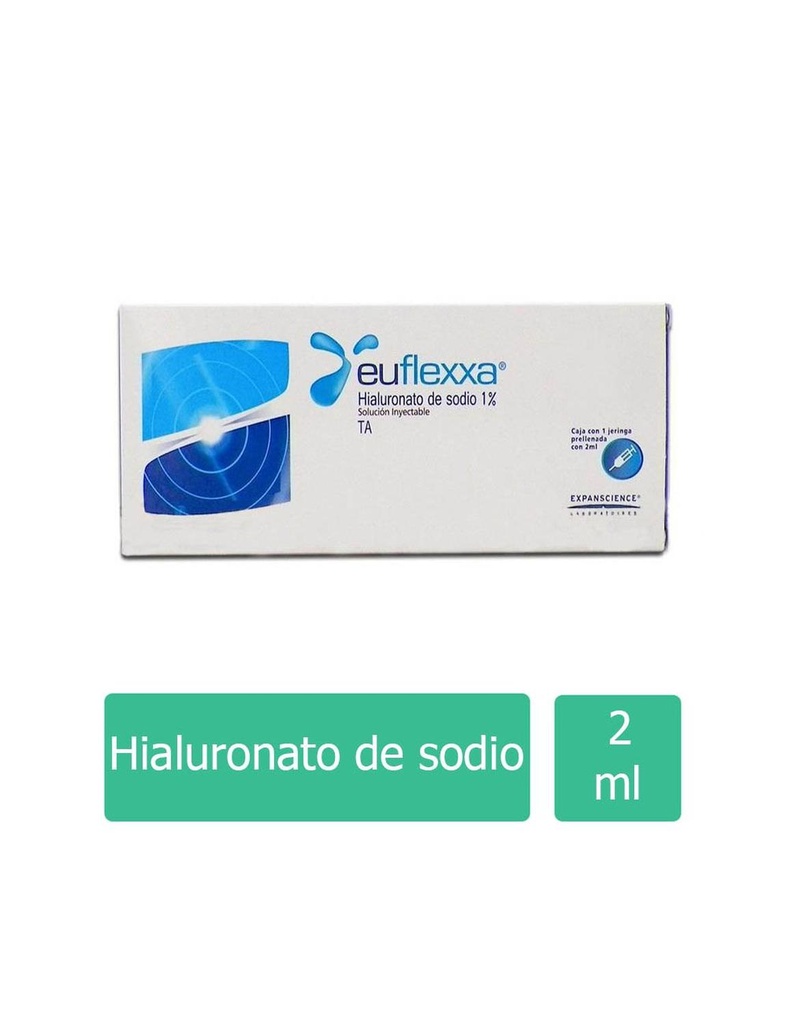Euflexxa TA 10 Mg Jeringa Prellenada 2 Ml 