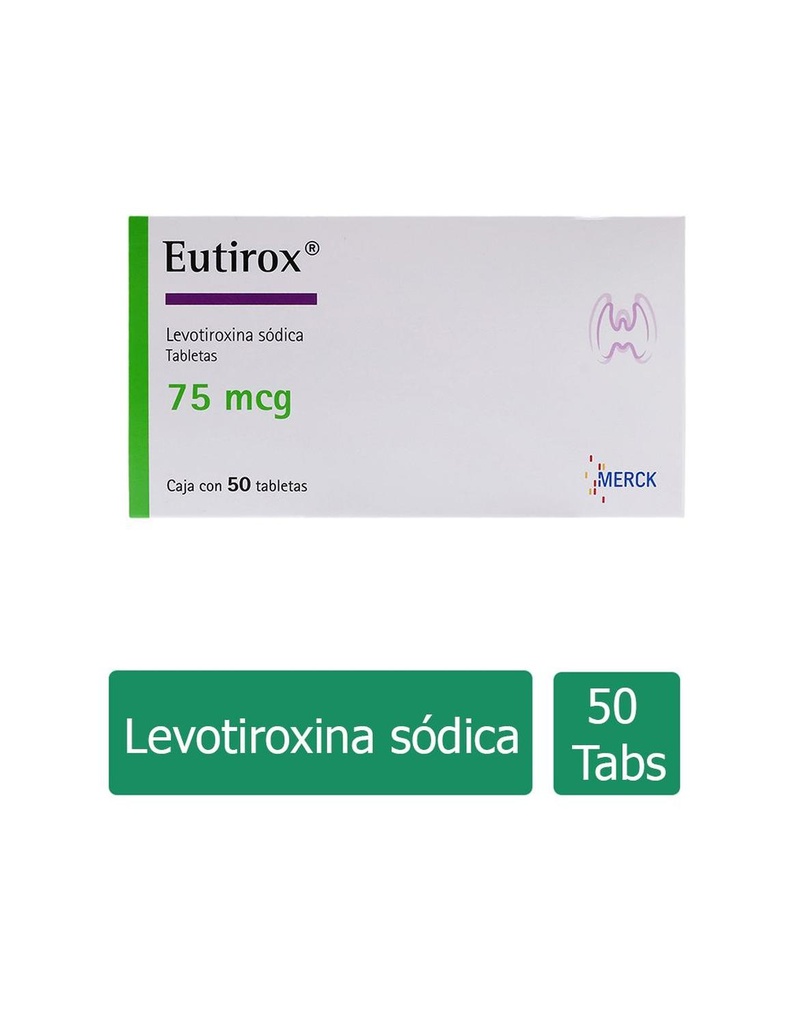[7501298234700] Eutirox 75 Mcg 50 Tabletas 