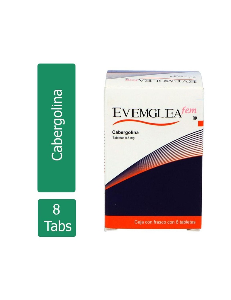 Evemglea Fem 0.5 Mg 8 Tabletas 