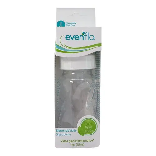 Evenflo Classic Biberón De Vidrio Caja Con 1 Pieza 120Ml