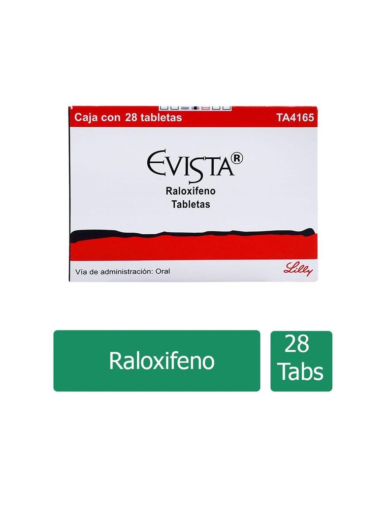 Evista 60 Mg 28 Tabletas 