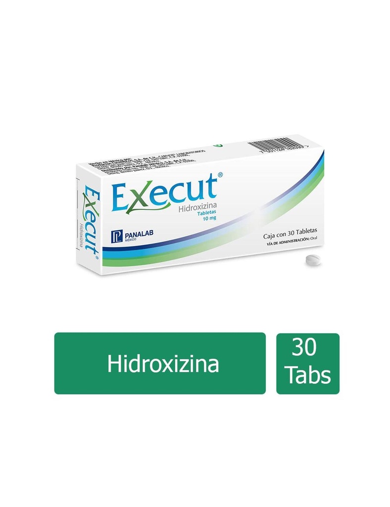 [7501124181949] Execut 10 Mg 30 Tabletas 