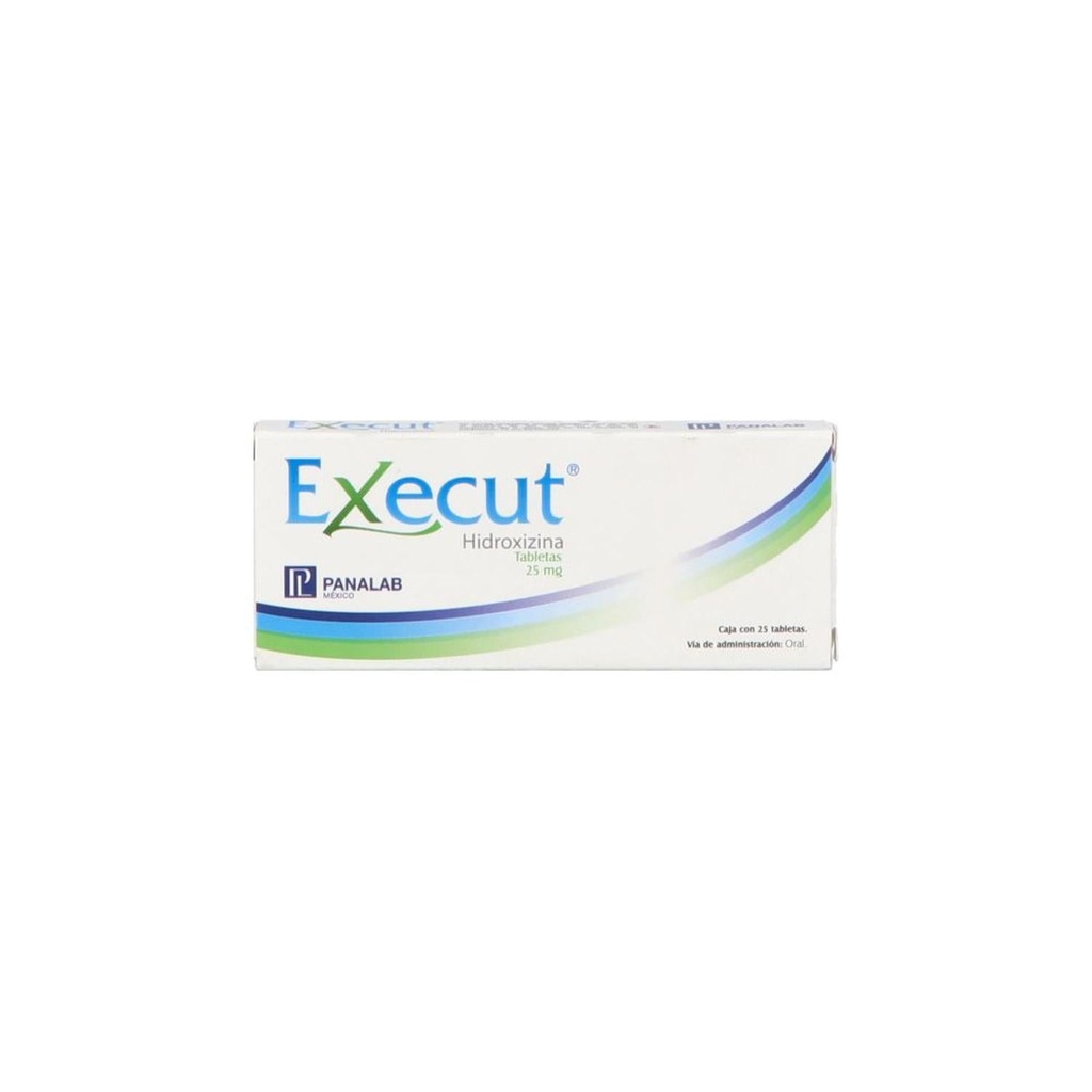 Execut 25 Mg 25 Tabletas 