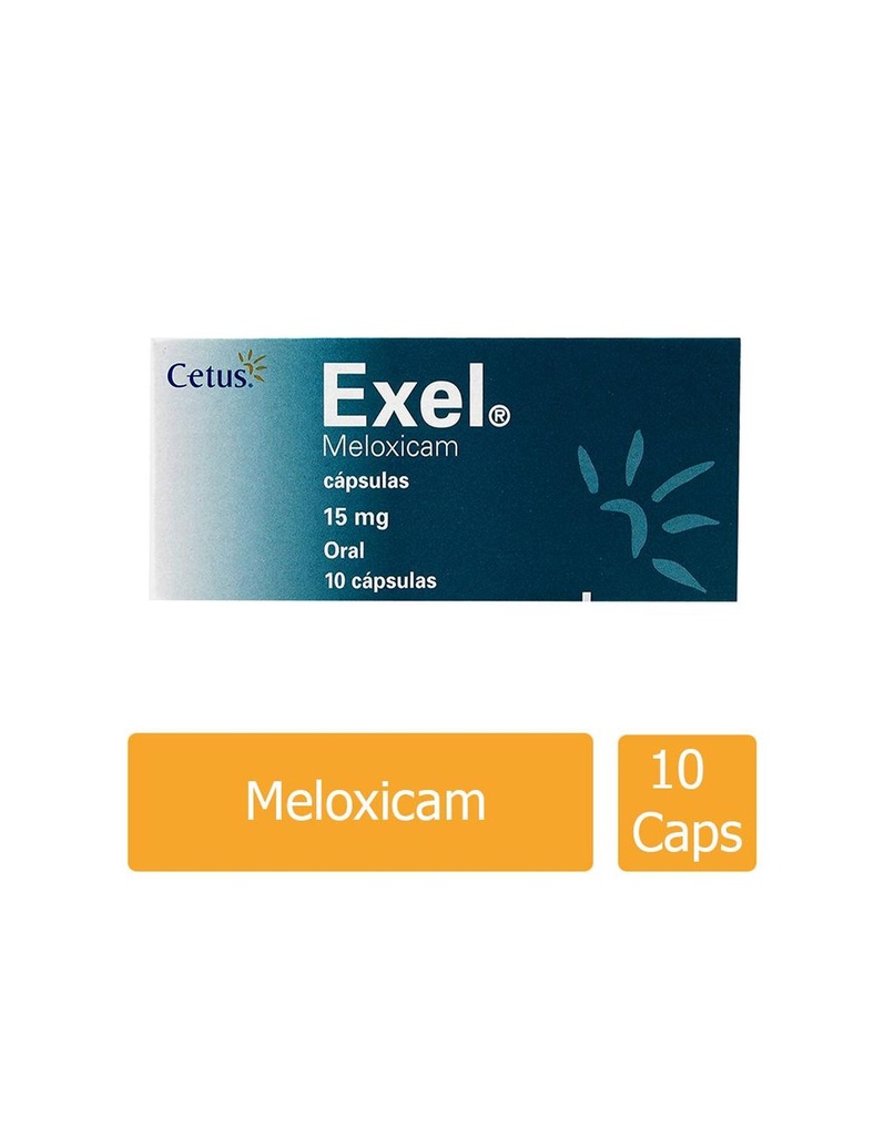Exel 15 Mg 10 Cápsulas 