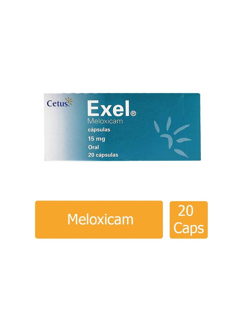 [7501314703425] Exel 15 Mg 20 Cápsulas 