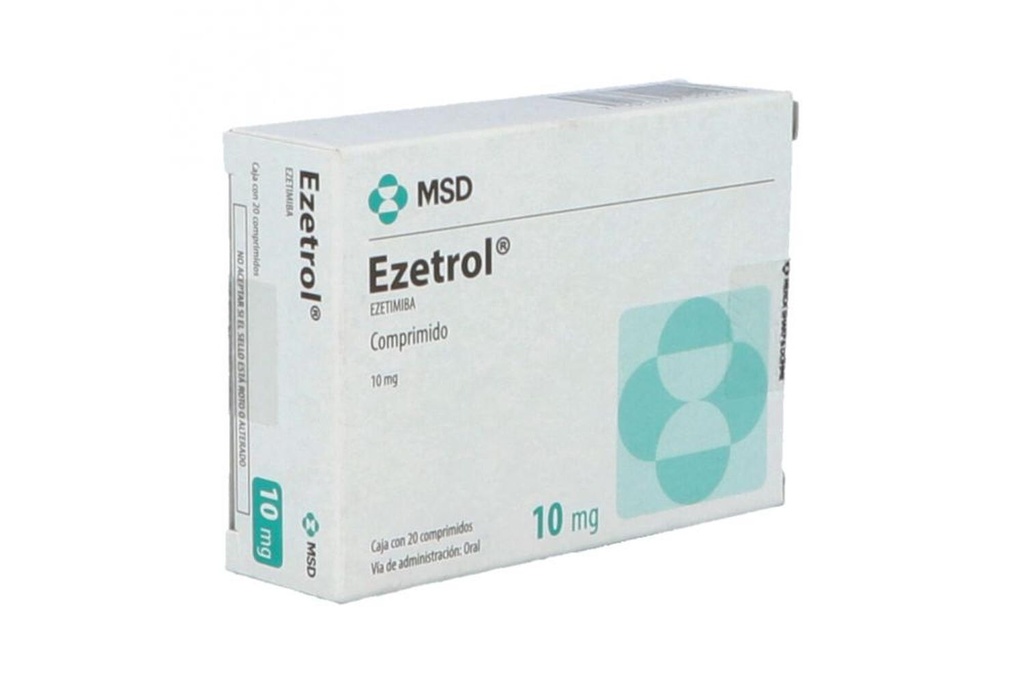 [7501326000093] Ezetrol 10 Mg 20 Comprimidos