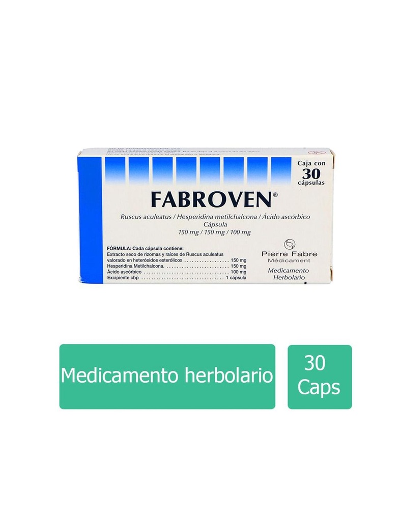 Fabroven 150 Mg 30 Cápsulas 