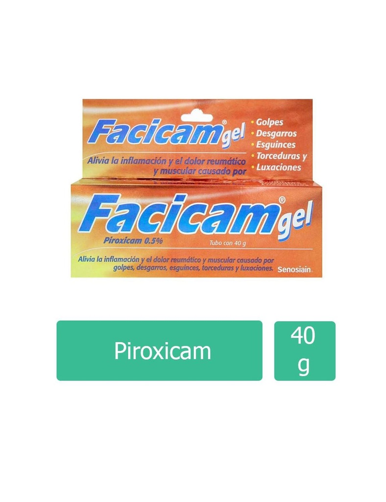 [7501314703173] Facicam Gel Tubo 40 G 