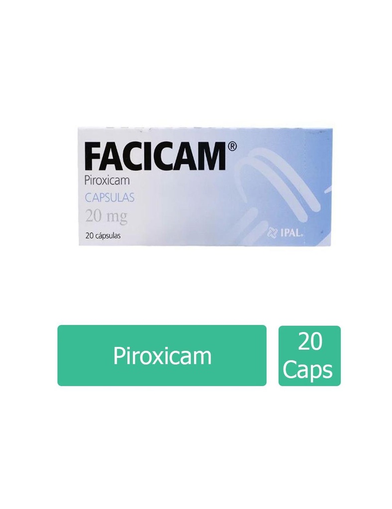 [7501314703128] Facicam 20 Mg 20 Cápsulas 