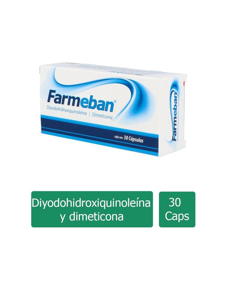 Farmeban 500/100 Mg 30 Cápsulas 