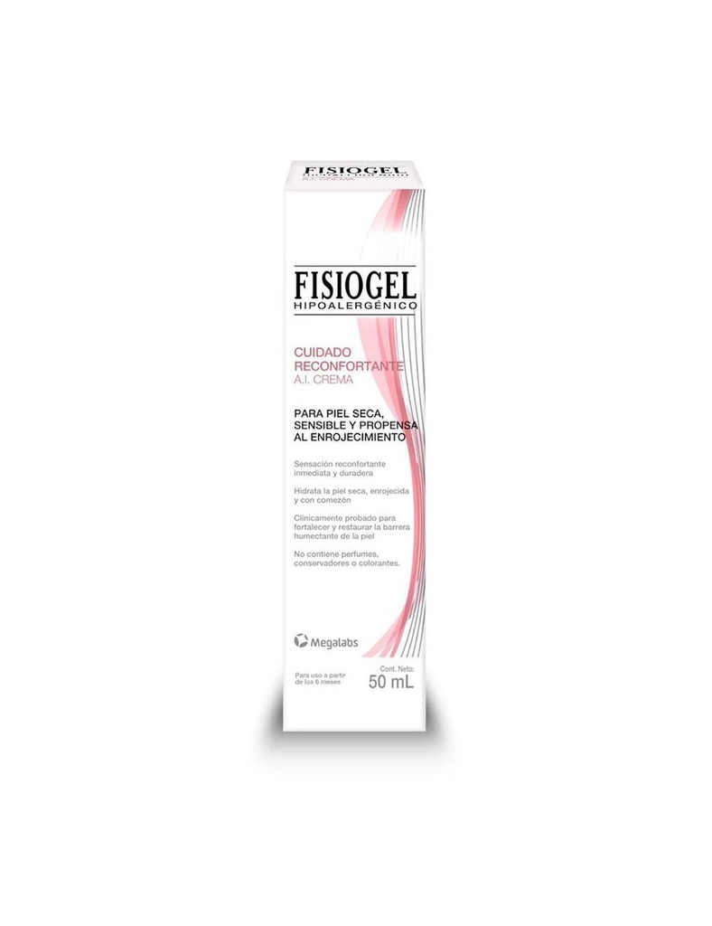 Fisiogel A.I. Hipoalergénico Reconfortante Crema 50 Ml 