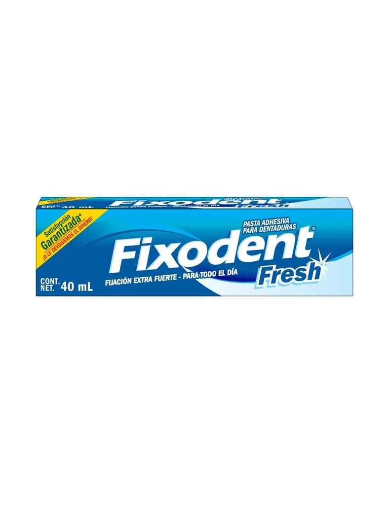 Pasta Adhesiva Dentadura Fixodent Fresh 40 Ml 