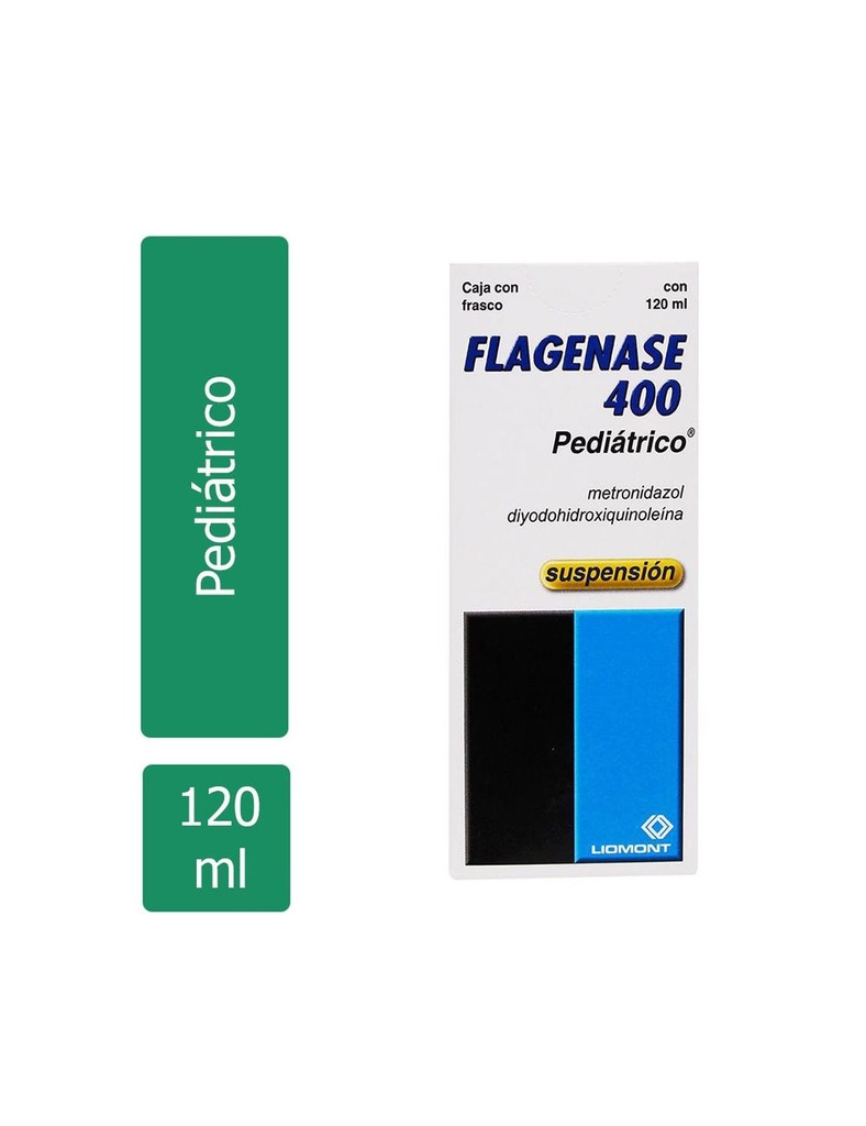 Flagenase 400 Pediátrico Suspensión 120 Ml 