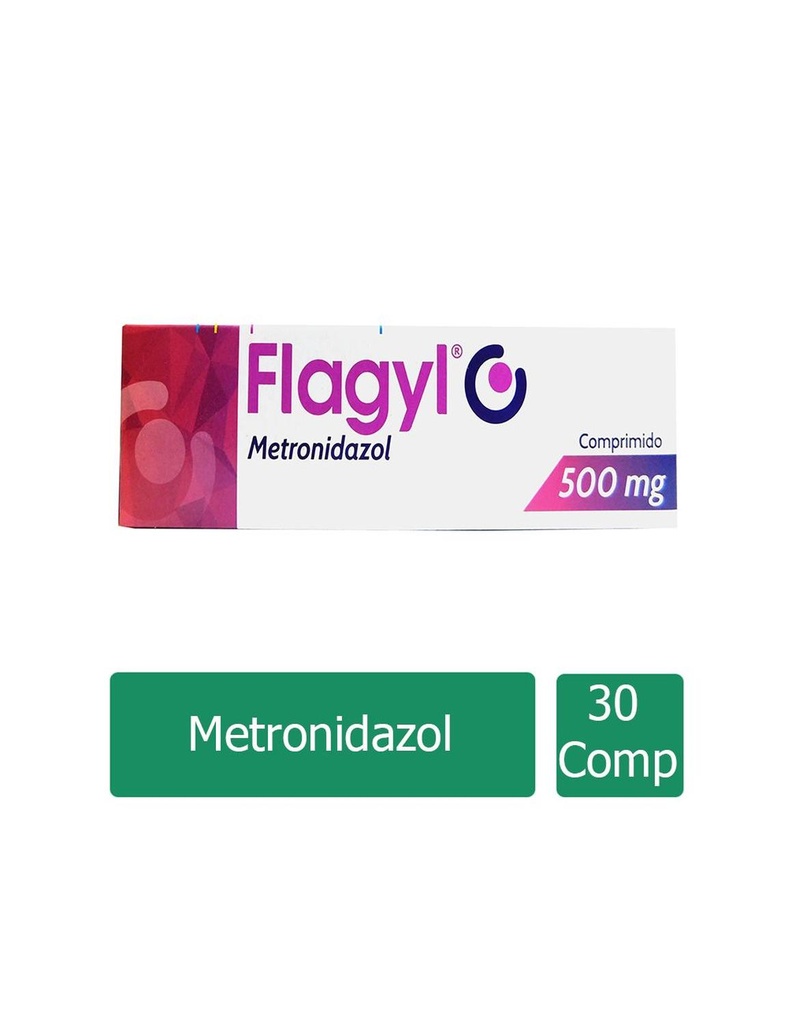 [7501072340092] Flagyl 500 Mg 30 Coprimidos 