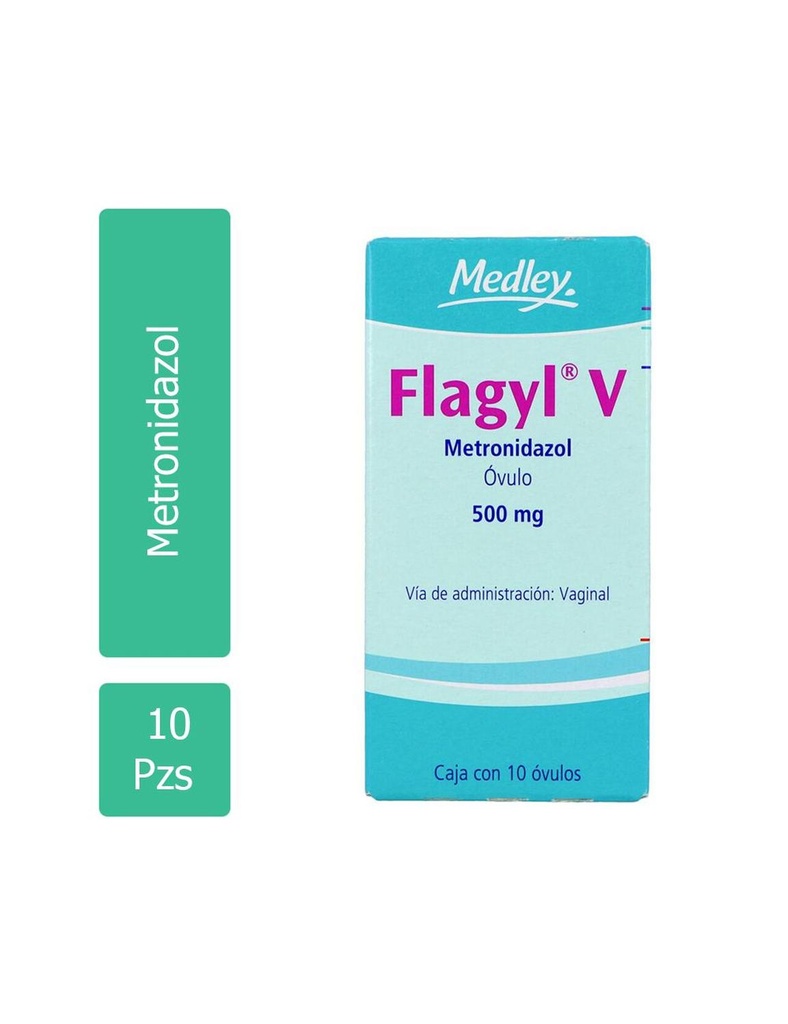 Flagy 500 Mg 10 Ovulos 