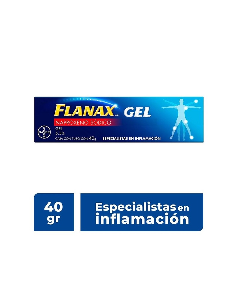 Flanax 5.5% Tubo Gel 40 G 