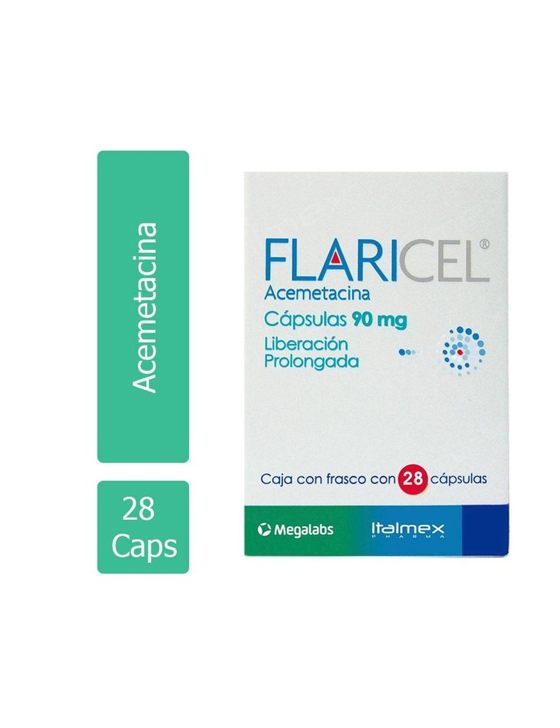 [7501390914906] Flaricel 90 Mg 28 Cápsulas 