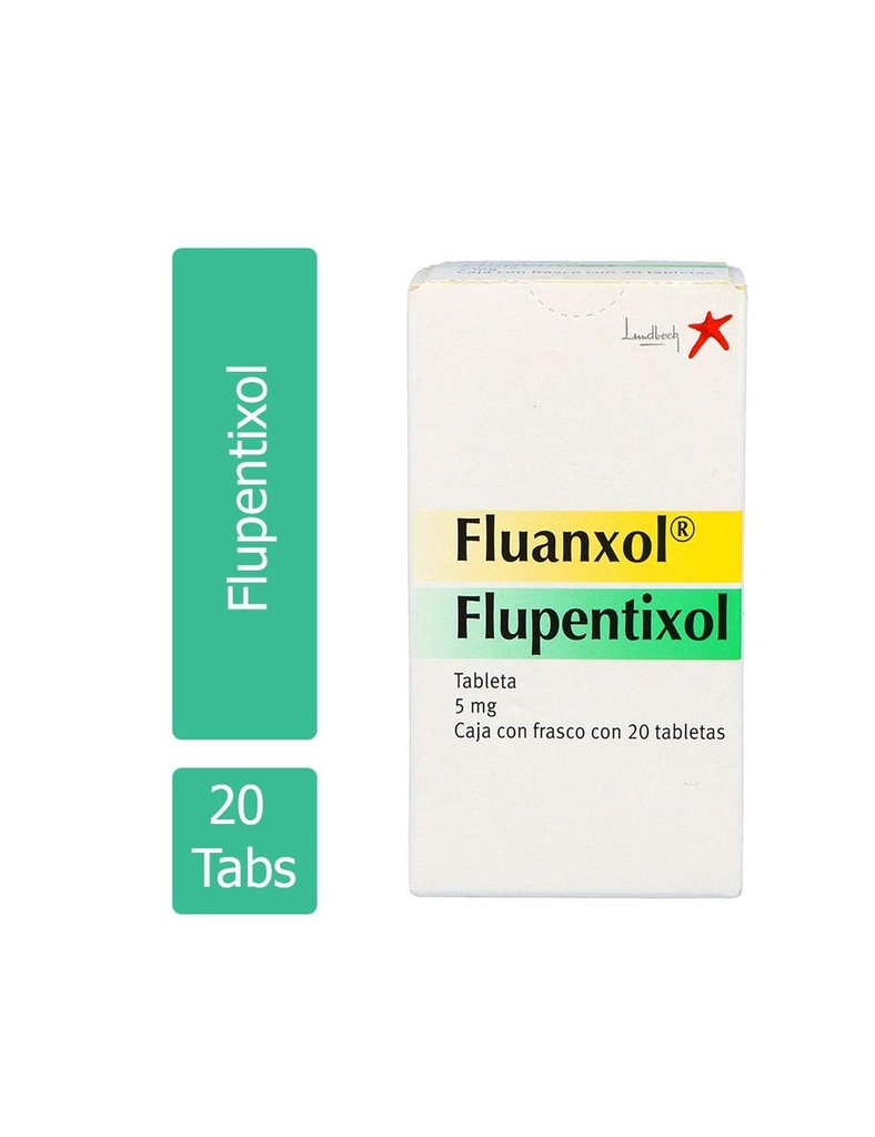 Fluanxol 5 Mg 20 Tabletas 