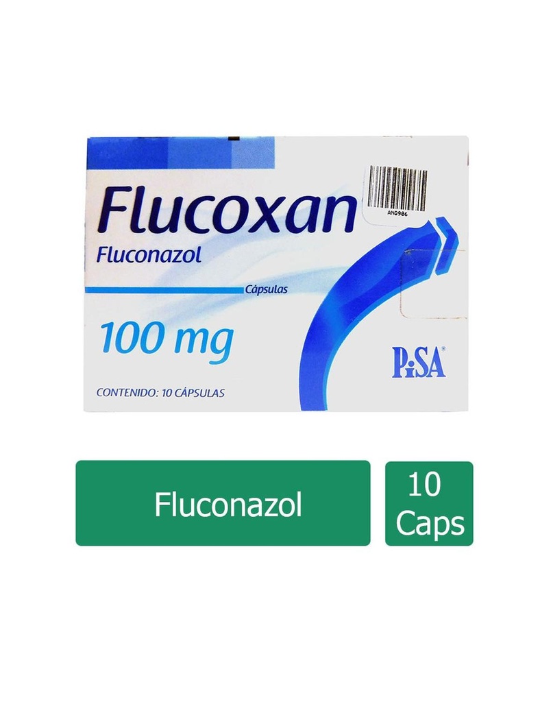 Flucoxan 100 Mg 10 Cápsulas 