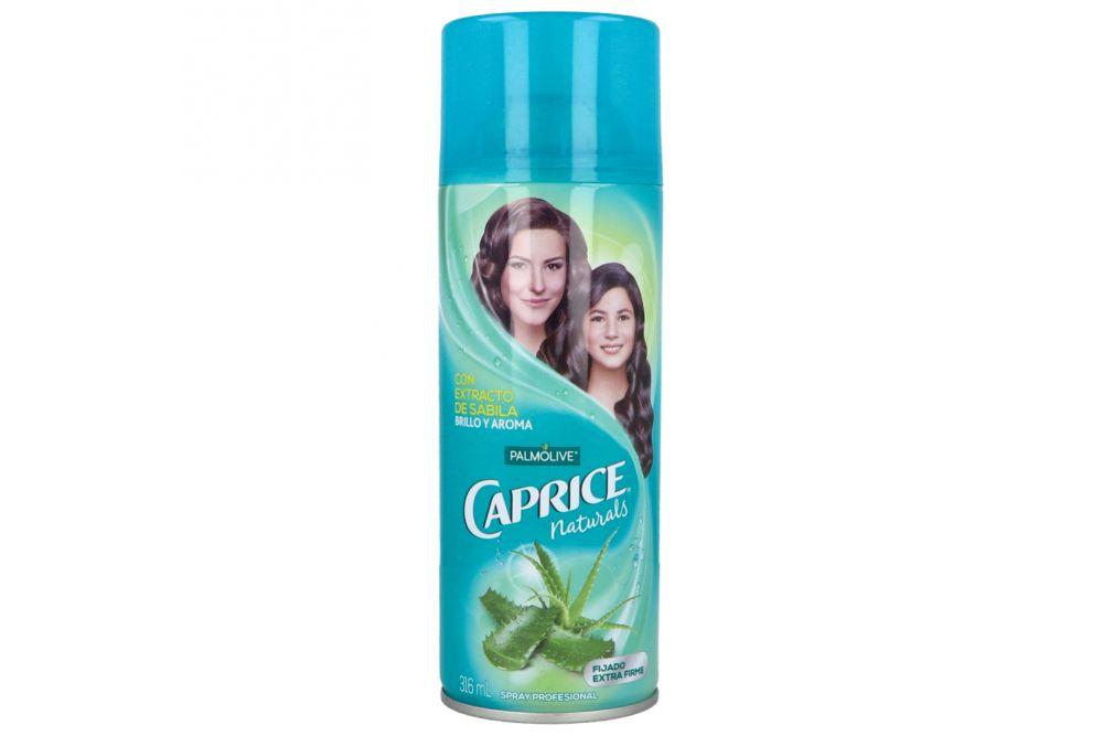 Fijador Caprice Naturals Sábila Spray 316 Ml 